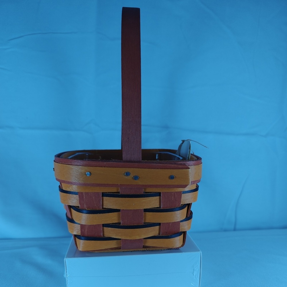 2014 Longaberger Scaredy Treats Basket‎ Set - Orange